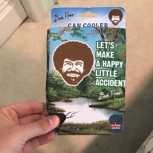 NWT Bob Ross koozie